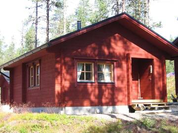 Фото номера Коттедж с сауной и спальней (для 2 взрослых) Дома для отпуска Hotel Jeris Log Cabins г. Муонио 11