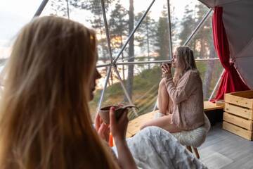 Фото номера Люкс-шатер - Купол Люкс-шатры Aurora Dome &amp; Glamping г. Муонио 7