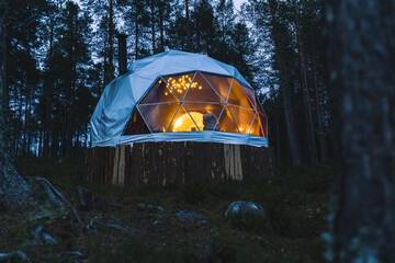 Фотографии Люкс-шатры Aurora Dome & Glamping г. Муонио (Финляндия) №5 Фото Люкс-шатры Aurora Dome & Glamping г. Муонио 5
