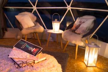Фото номера Люкс-шатер - Купол Люкс-шатры Aurora Dome &amp; Glamping г. Муонио 35