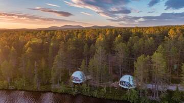 Фото номера Люкс-шатер - Купол Люкс-шатры Aurora Dome &amp; Glamping г. Муонио 8